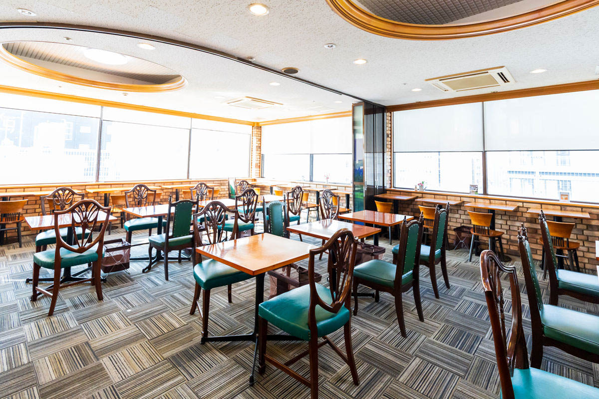 マージュ・家具館9階喫茶