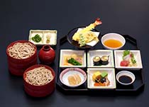 お昼のおすすめミニコース 宴（そば）