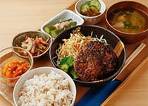 煮込みハンバーグ定食