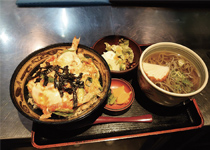 天とじ丼セット